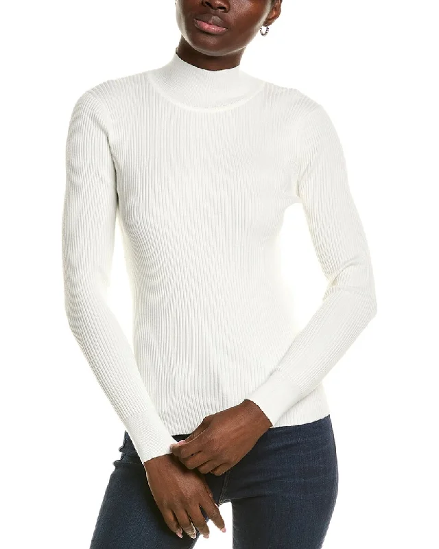 Button - Down Women's Shetland Wool Sweaters in Traditional Patternstyler böe Terry Ribbed Sweater