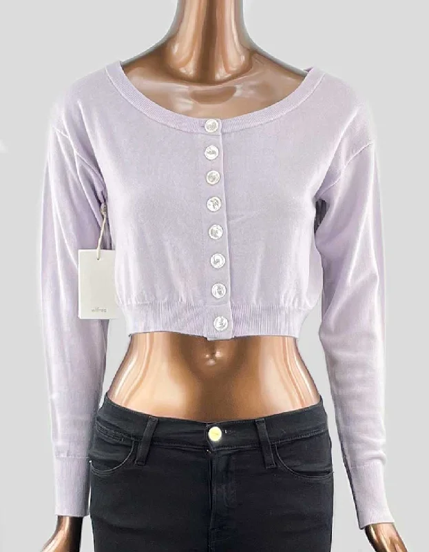 v neck women cardigan to elongate the necklineWILFRED Cropped Cardigan w/ Tags - X-Small v neck women cardigan to elongate the necklineWILFRED Cropped Cardigan w/ Tags - X-Small