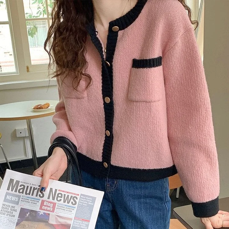 button down women cardigan with vintage buttonsWOMEN'S SWEATER KNITTING CARDIGANS SWEET KOREAN STYLE SINGLE BREASTED FEMALE JACKETS ROUND NECK VINTAGE LADIES OUTWEAR COATS S2772 button down women cardigan with vintage buttonsWOMEN'S SWEATER KNITTING CARDIGANS SWEET KOREAN STYLE SINGLE BREASTED FEMALE JACKETS ROUND NECK VINTAGE LADIES OUTWEAR COATS S2772