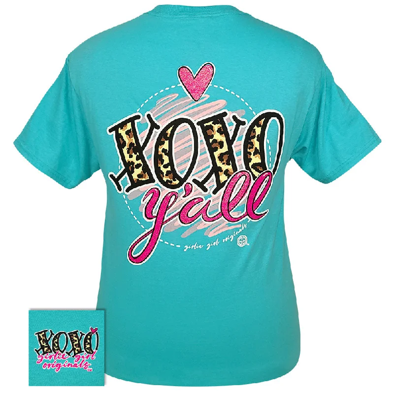 Pocketed Women T Shirt for Added FunctionalityXOXO Scuba Blue SS-2399