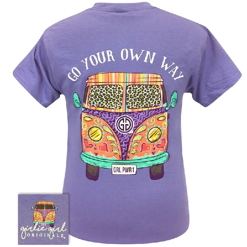 Sheer Women T Shirt for a Stylish and Alluring LookYour Own Way-Violet SS-2244