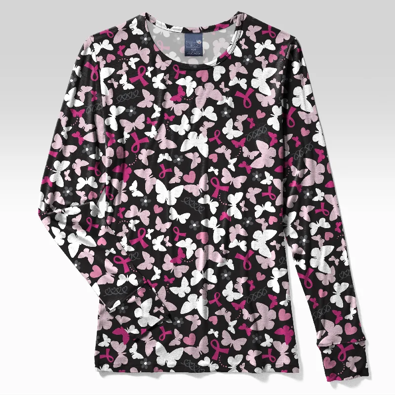 Puff Sleeve Women T Shirt for a Fashion - Forward LookZoe+Chloe Silky Print Tee - Pink Flight Puff Sleeve Women T Shirt for a Fashion - Forward LookZoe+Chloe Silky Print Tee - Pink Flight