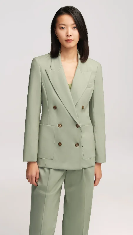 Women's Belted Blazers in Camel Color for a Sophisticated OutfitChelsea Blazer in Seasonless Wool | Sage