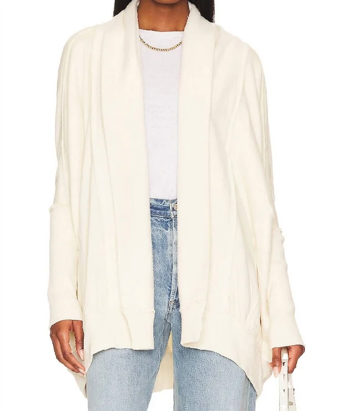 Monday-Friday Cardigan In Nilla Cream