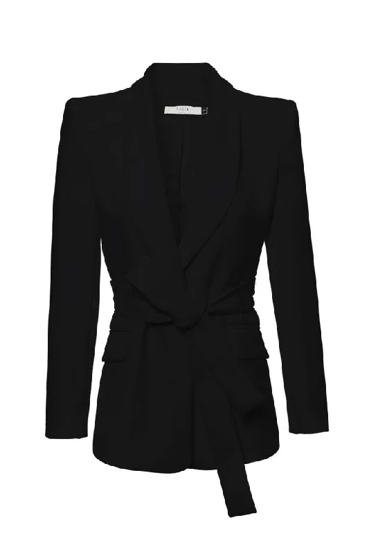 No 01 Blazer Crepe Negro