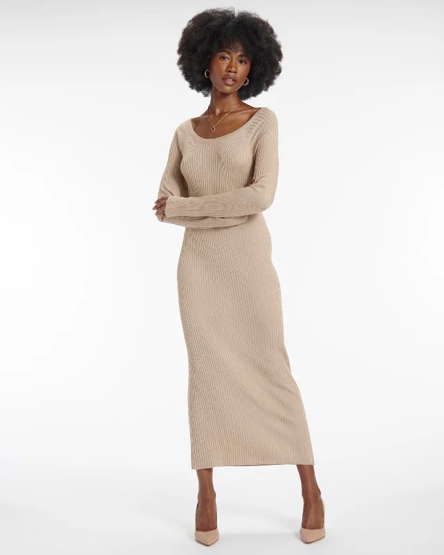 Off - the - Shoulder Women Dress for a Romantic and Feminine LookCashblend Blanca Sweater Dress Off - the - Shoulder Women Dress for a Romantic and Feminine LookCashblend Blanca Sweater Dress