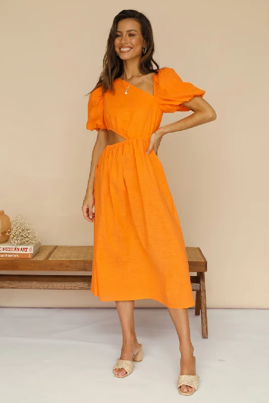 Mini Women Dress with a Short Hem for a Young and Trendy StyleEclipsed Midi Dress