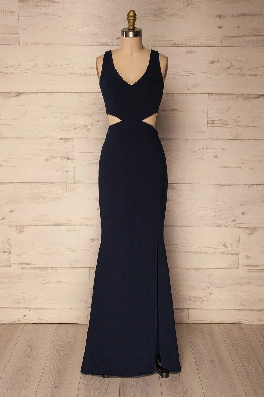 Kiira Navy | Mermaid Gown