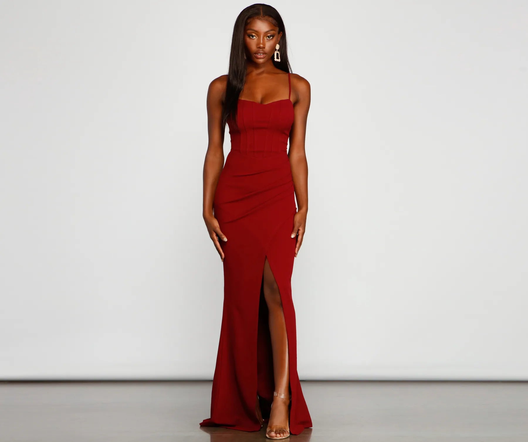 Maxi Women Dress with Floral Print for a Bohemian VibeAlani Formal High Slit A-Line Dress Maxi Women Dress with Floral Print for a Bohemian VibeAlani Formal High Slit A-Line Dress