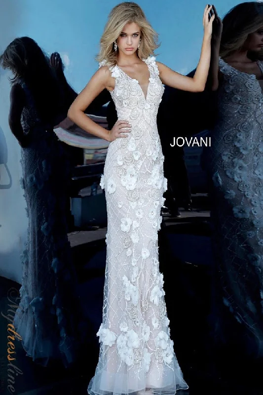 Ball Gown Women Dress with a Full Skirt for a Princess - like LookJovani 02773