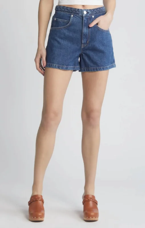 Bermuda Women Shorts for a Classic and Sophisticated LookBraided Waistband Short In Penelope Bermuda Women Shorts for a Classic and Sophisticated LookBraided Waistband Short In Penelope