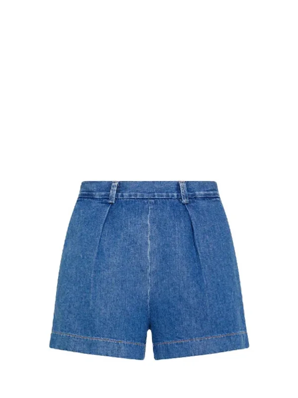 Belted Women Shorts to Enhance the WaistlineDenim Shorts In Primavera