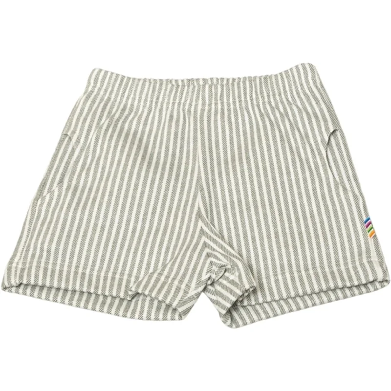 Solid Color Women Shorts in Bright Hues for a Bold StatementJoha Cotton Green Shorts