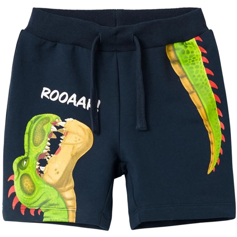 Embroidered Women Shorts with Intricate DesignsName it Dark Sapphire Meir Gigantosaurus Shorts Embroidered Women Shorts with Intricate DesignsName it Dark Sapphire Meir Gigantosaurus Shorts
