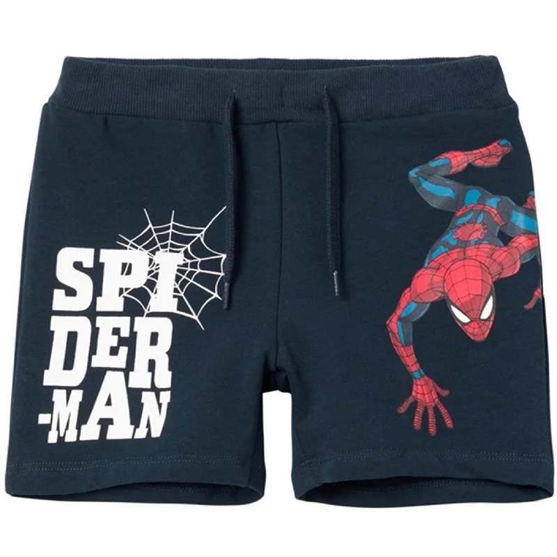 Plus Size Women Shorts with a Comfortable and Stylish FitName it Dark Sapphire Mile Spiderman Sweat Shorts Plus Size Women Shorts with a Comfortable and Stylish FitName it Dark Sapphire Mile Spiderman Sweat Shorts