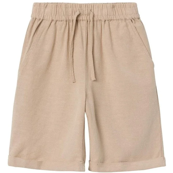 Patterned Geometric Women Shorts for a Modern AppealName it Humus Faher Shorts Noos