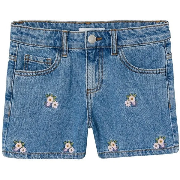 Ruffled Hem Women Shorts to Add a Feminine TouchName it Medium Blue Denim Bella Denim Shorts Noos Ruffled Hem Women Shorts to Add a Feminine TouchName it Medium Blue Denim Bella Denim Shorts Noos