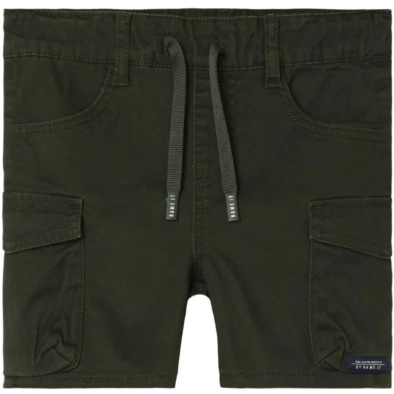 Belted Women Shorts to Enhance the WaistlineName it Rosin Ben Cargo Twill Shorts Noos