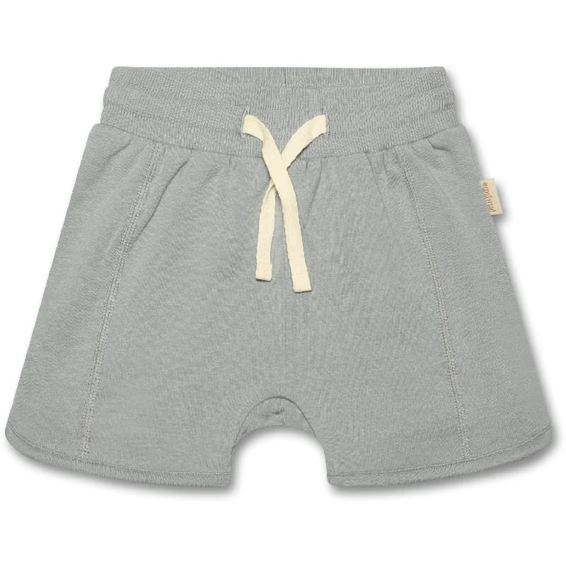 Solid Color Women Shorts in Bright Hues for a Bold StatementPetit Piao® Blue Mist Sweat Shorts Line Solid Color Women Shorts in Bright Hues for a Bold StatementPetit Piao® Blue Mist Sweat Shorts Line