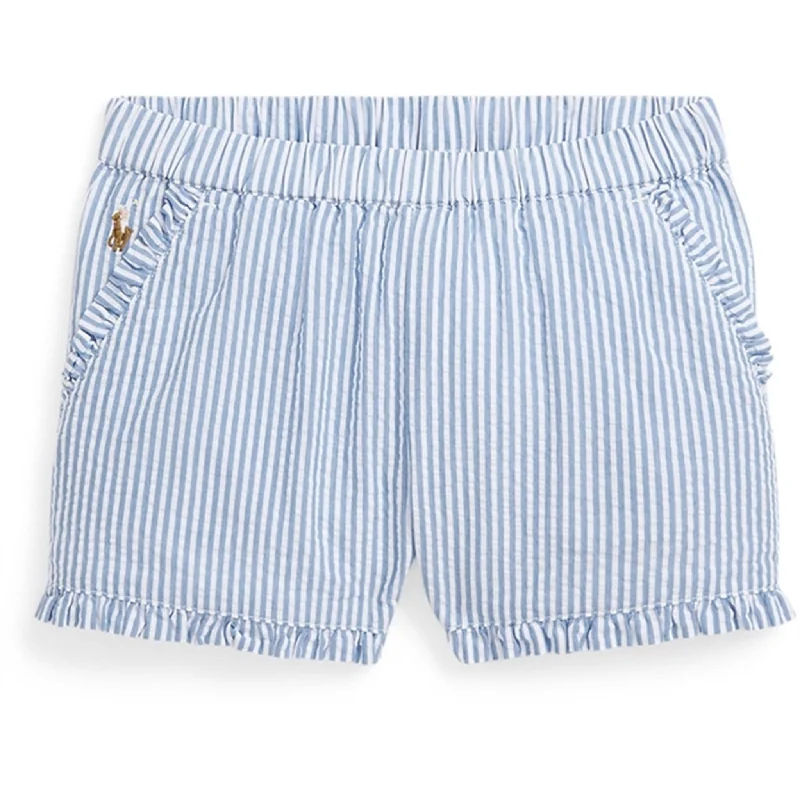 Jeanette Women Shorts with a Soft and Comfortable FeelPolo Ralph Lauren Girl Shorts Blue White