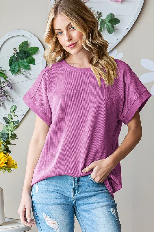 Short Sleeve Round Neck T-Shirt